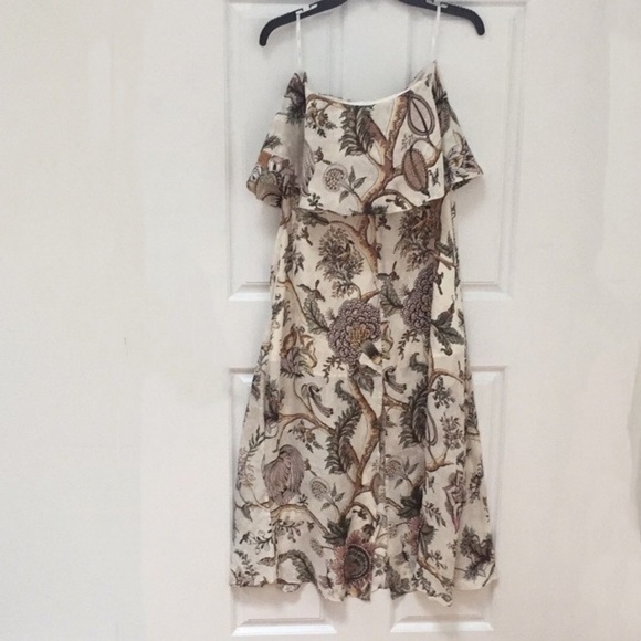 Zimmermann Strapless Floral 100%Silk Midi Dress - Picture 9 of 13